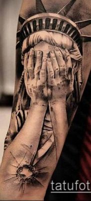 фото ТАТУ СТАТУЯ СВОБОДЫ (Tattoo) (значение) — пример рисунка — 005 tatufoto.com