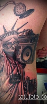 фото ТАТУ СТАТУЯ СВОБОДЫ (Tattoo) (значение) — пример рисунка — 007 tatufoto.com