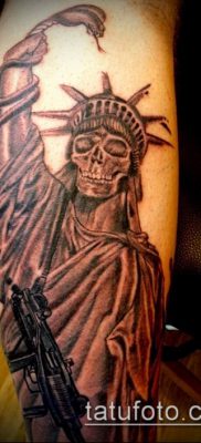 фото ТАТУ СТАТУЯ СВОБОДЫ (Tattoo) (значение) — пример рисунка — 008 tatufoto.com