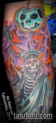 фото ТАТУ СТАТУЯ СВОБОДЫ (Tattoo) (значение) — пример рисунка — 012 tatufoto.com