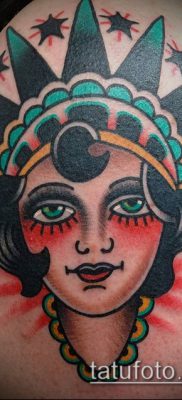 фото ТАТУ СТАТУЯ СВОБОДЫ (Tattoo) (значение) — пример рисунка — 015 tatufoto.com