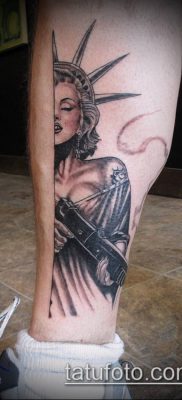 фото ТАТУ СТАТУЯ СВОБОДЫ (Tattoo) (значение) — пример рисунка — 031 tatufoto.com