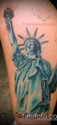фото ТАТУ СТАТУЯ СВОБОДЫ (Tattoo) (значение) — пример рисунка — 036 tatufoto.com