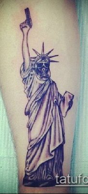 фото ТАТУ СТАТУЯ СВОБОДЫ (Tattoo) (значение) — пример рисунка — 048 tatufoto.com