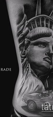 фото ТАТУ СТАТУЯ СВОБОДЫ (Tattoo) (значение) — пример рисунка — 057 tatufoto.com