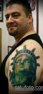 фото ТАТУ СТАТУЯ СВОБОДЫ (Tattoo) (значение) — пример рисунка — 060 tatufoto.com
