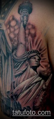 фото ТАТУ СТАТУЯ СВОБОДЫ (Tattoo) (значение) — пример рисунка — 066 tatufoto.com