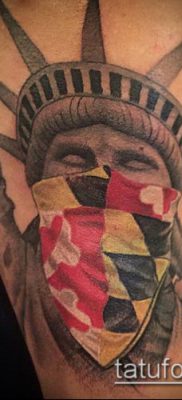 фото ТАТУ СТАТУЯ СВОБОДЫ (Tattoo) (значение) — пример рисунка — 067 tatufoto.com