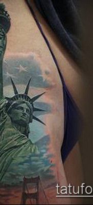 фото ТАТУ СТАТУЯ СВОБОДЫ (Tattoo) (значение) — пример рисунка — 077 tatufoto.com