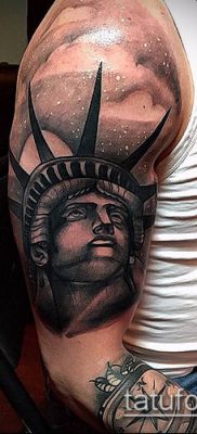 фото ТАТУ СТАТУЯ СВОБОДЫ (Tattoo) (значение) — пример рисунка — 078 tatufoto.com