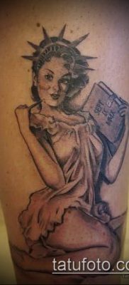 фото ТАТУ СТАТУЯ СВОБОДЫ (Tattoo) (значение) — пример рисунка — 083 tatufoto.com