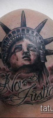 фото ТАТУ СТАТУЯ СВОБОДЫ (Tattoo) (значение) — пример рисунка — 085 tatufoto.com