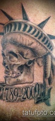 фото ТАТУ СТАТУЯ СВОБОДЫ (Tattoo) (значение) — пример рисунка — 088 tatufoto.com