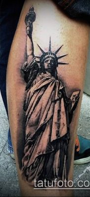 фото ТАТУ СТАТУЯ СВОБОДЫ (Tattoo) (значение) — пример рисунка — 091 tatufoto.com