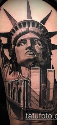 фото ТАТУ СТАТУЯ СВОБОДЫ (Tattoo) (значение) — пример рисунка — 093 tatufoto.com