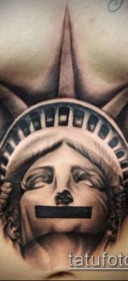 Tattoo Statue Of Liberty Black And Grey Statue Of Liberty Tattoo