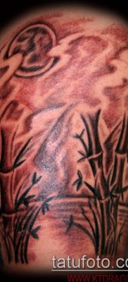 ТАТУИРОВКА БАМБУК №655 — классный вариант рисунка, который легко можно использовать для доработки и нанесения как татуировка бамбук на руке