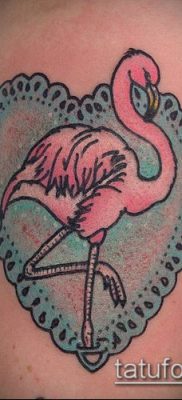ТАТУИРОВКА ФЛАМИНГО №171 — эксклюзивный вариант рисунка, который успешно можно использовать для доработки и нанесения как татуировка фламинго