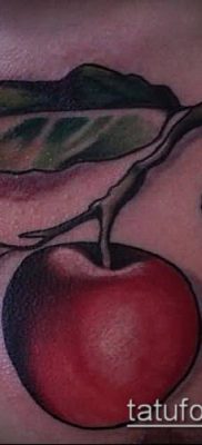 ТАТУИРОВКА ЯБЛОНЯ №229 — уникальный вариант рисунка, который успешно можно использовать для доработки и нанесения как татуировка яблоня