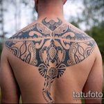 ЭТНИЧЕСКИЕ ТАТУИРОВКИ №679 - уникальный вариант рисунка, который хорошо можно использовать для переработки и нанесения как этнические татуировки викингов
