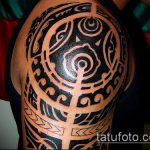 ЭТНИЧЕСКИЕ ТАТУИРОВКИ №593 - достойный вариант рисунка, который легко можно использовать для доработки и нанесения как этнические татуировки маори