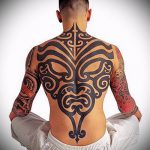 ЭТНИЧЕСКИЕ ТАТУИРОВКИ №580 - интересный вариант рисунка, который успешно можно использовать для преобразования и нанесения как этнические татуировки воина