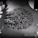 ЭТНИЧЕСКИЕ ТАТУИРОВКИ №936 - классный вариант рисунка, который удачно можно использовать для переработки и нанесения как этнические татуировки на спине