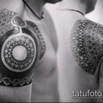 ЭТНИЧЕСКИЕ ТАТУИРОВКИ №366 - классный вариант рисунка, который хорошо можно использовать для доработки и нанесения как этнические татуировки для девушек
