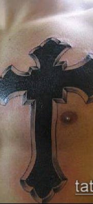 фото латинский крест тату (Tattoo) (значение) — пример рисунка — 023 tatufoto.com