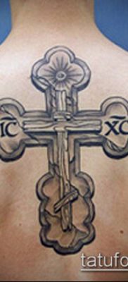фото латинский крест тату (Tattoo) (значение) — пример рисунка — 058 tatufoto.com