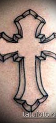 фото латинский крест тату (Tattoo) (значение) — пример рисунка — 067 tatufoto.com