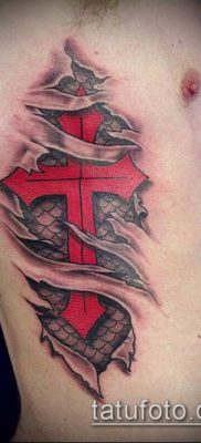 фото латинский крест тату (Tattoo) (значение) — пример рисунка — 070 tatufoto.com