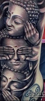 фото тату Будда (Buddha tattoo) (значение) — пример рисунка — 005 tatufoto.com