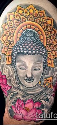 фото тату Будда (Buddha tattoo) (значение) — пример рисунка — 009 tatufoto.com