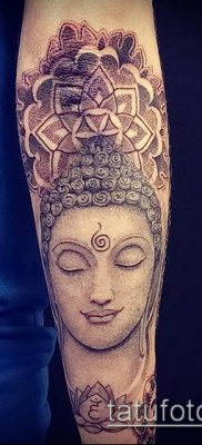 фото тату Будда (Buddha tattoo) (значение) — пример рисунка — 018 tatufoto.com