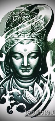 фото тату Будда (Buddha tattoo) (значение) — пример рисунка — 027 tatufoto.com