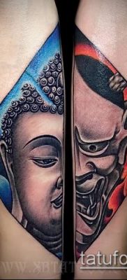 фото тату Будда (Buddha tattoo) (значение) — пример рисунка — 033 tatufoto.com