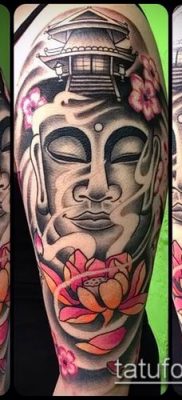 фото тату Будда (Buddha tattoo) (значение) — пример рисунка — 034 tatufoto.com