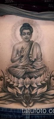 фото тату Будда (Buddha tattoo) (значение) — пример рисунка — 046 tatufoto.com