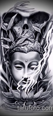 фото тату Будда (Buddha tattoo) (значение) — пример рисунка — 058 tatufoto.com