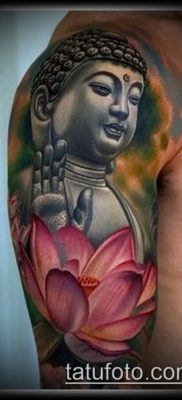 фото тату Будда (Buddha tattoo) (значение) — пример рисунка — 063 tatufoto.com