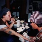 фото тату Джони Деппа (Johnny Depp) (значение) - пример рисунка - 020 tatufoto.com