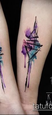 фото тату абстракция (tattoo abstraction) (значение) — пример рисунка — 007 tatufoto.com