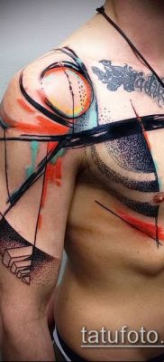 фото тату абстракция (tattoo abstraction) (значение) — пример рисунка — 008 tatufoto.com