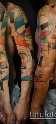 фото тату абстракция (tattoo abstraction) (значение) — пример рисунка — 035 tatufoto.com