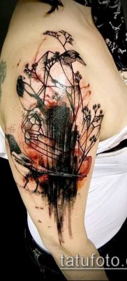 фото тату абстракция (tattoo abstraction) (значение) — пример рисунка — 043 tatufoto.com