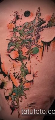 фото тату абстракция (tattoo abstraction) (значение) — пример рисунка — 045 tatufoto.com