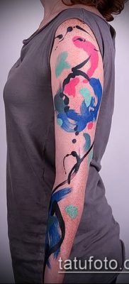 фото тату абстракция (tattoo abstraction) (значение) — пример рисунка — 048 tatufoto.com