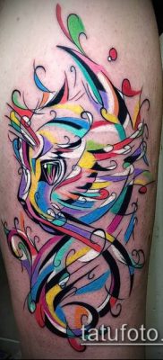 фото тату абстракция (tattoo abstraction) (значение) — пример рисунка — 061 tatufoto.com