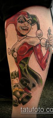 тату арлекин №62 — классный вариант рисунка, который удачно можно использовать для преобразования и нанесения как Tattoo harlequin